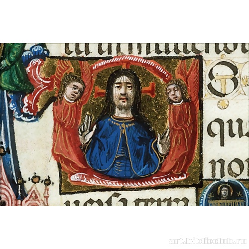 Фрагмент. Христос с ангелами