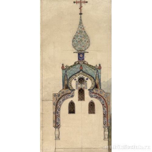 Часовня над могилой А.С. Мамонтова в Абрамцеве