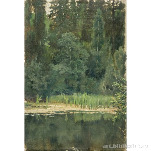 Аленушкин пруд. Этюд к картине 