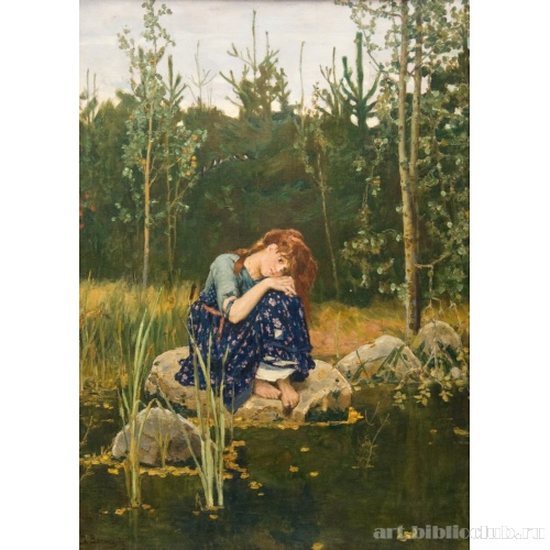 Эскиз. Аленушка