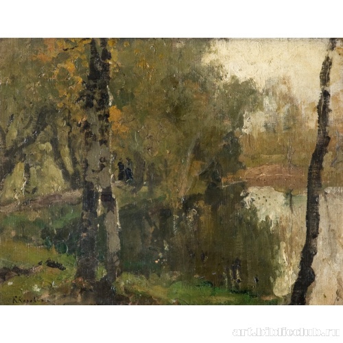 Пруд. Осень