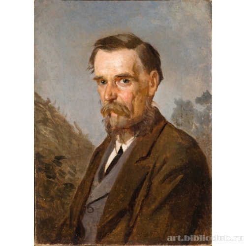 Портрет П.И. Рыбакова (управляющего имением Мамонтовых)