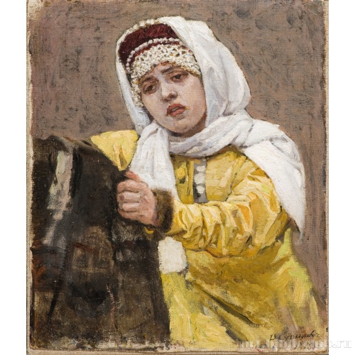 Жена чернобородого стрельца