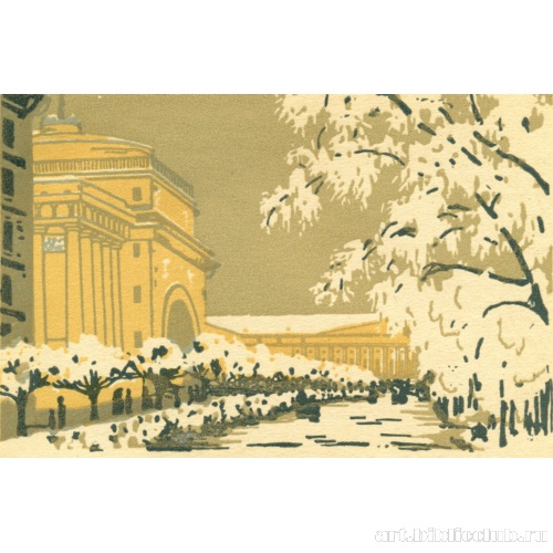 Адмиралтейство под снегом