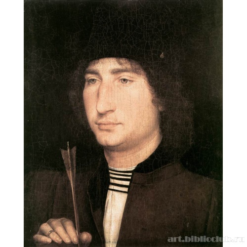 Портрет мужчины со стрелой