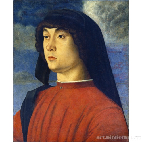 Портрет молодого человека в красном