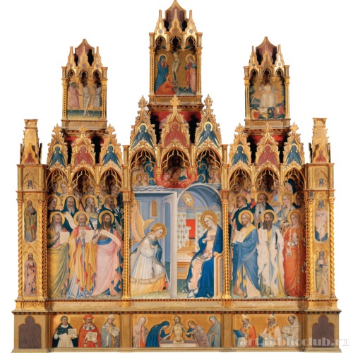 Полиптих с Благовещением и святыми