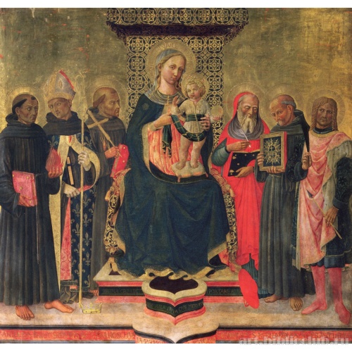 Мадонна с Младенцем и святыми