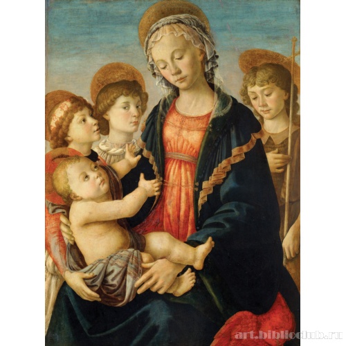 Мадонна с Младенцем, святым Иоанном Крестителем и ангелами