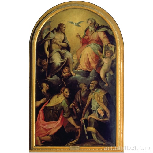 Святая Троица со святыми