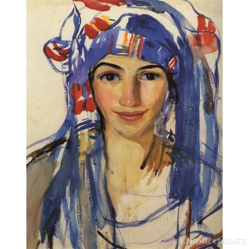 Автопортрет в шарфе