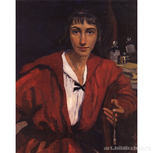 Автопортрет в красном