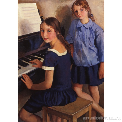 Девочки у рояля