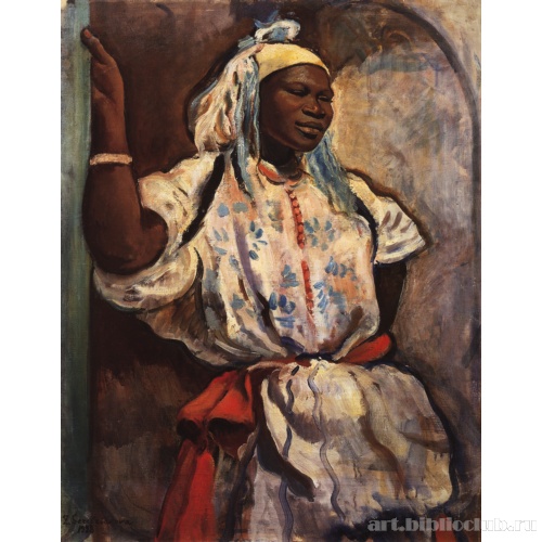 Марокканка в белом