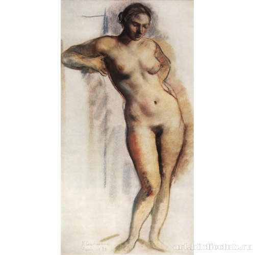 Стоящая обнаженная