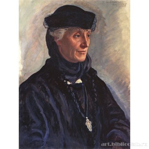 Портрет С. М. Лукомской, урожденной Драгомировой