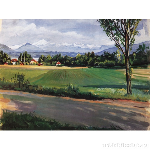 Швейцарский пейзаж близ Женевы