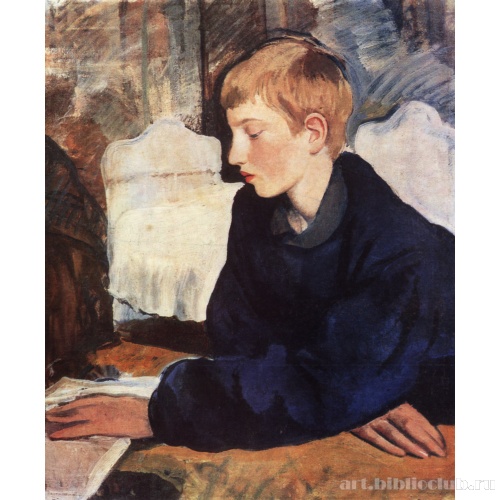 Женя (Портрет сына художницы)