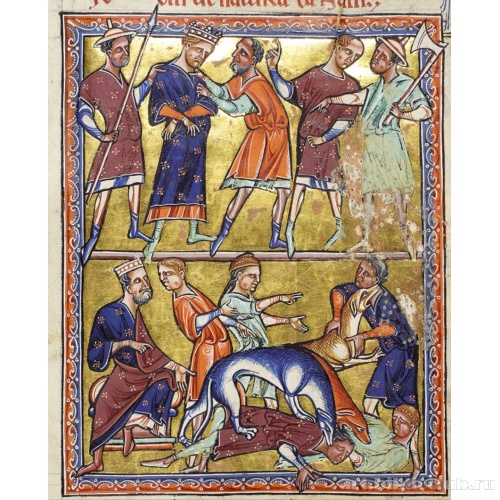 Миниатюра из Абердинского бестиария