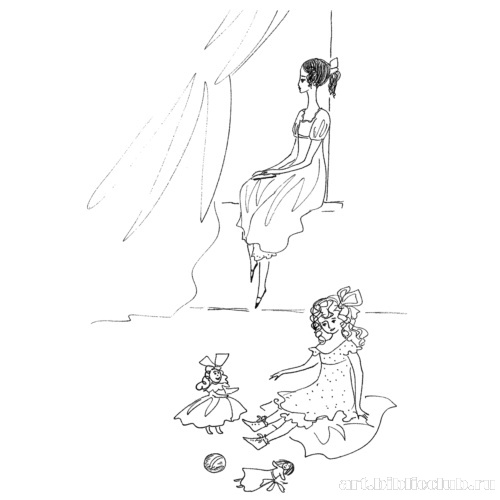 Татьяна и Ольга в детстве