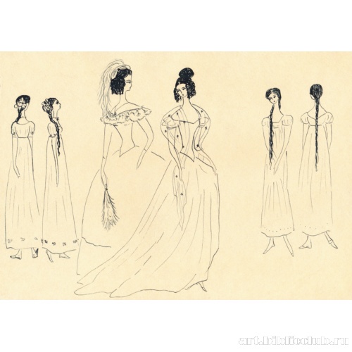 Татьяна в деревне, на именинах, в Петербурге