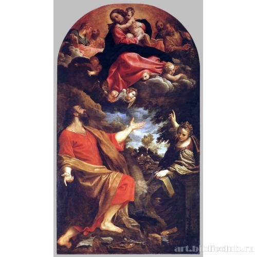 Явление Марии святым Луке и Екатерине