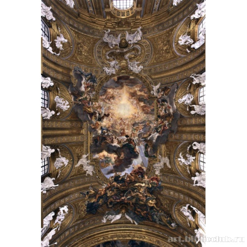 Церковь Иль Джезу. Роспись плафона