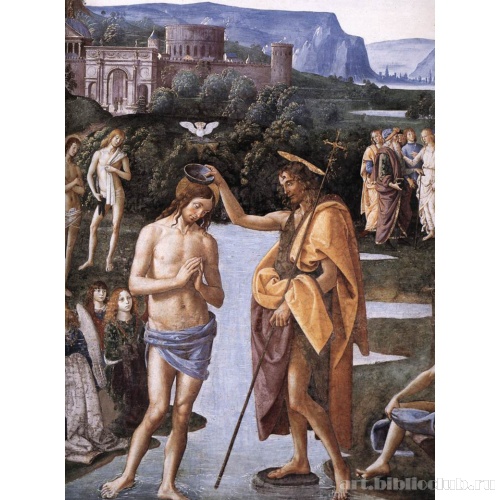 Крещение Христа. Фрагмент