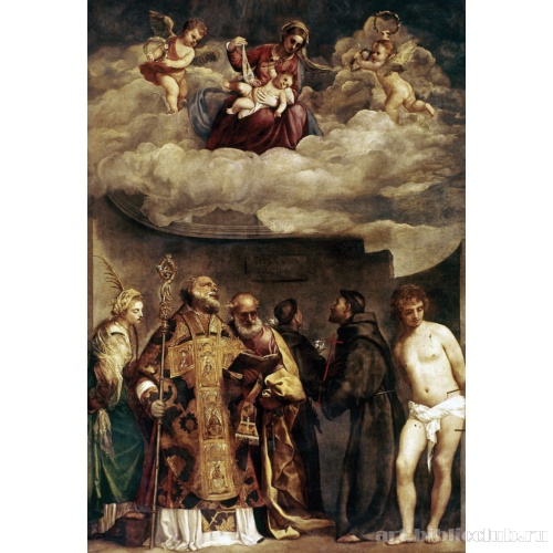 Мадонна с Младенцем и святыми («Мадонна деи Фрари»)