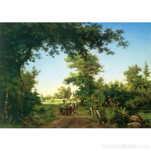 Вид в окрестностях Петербурга