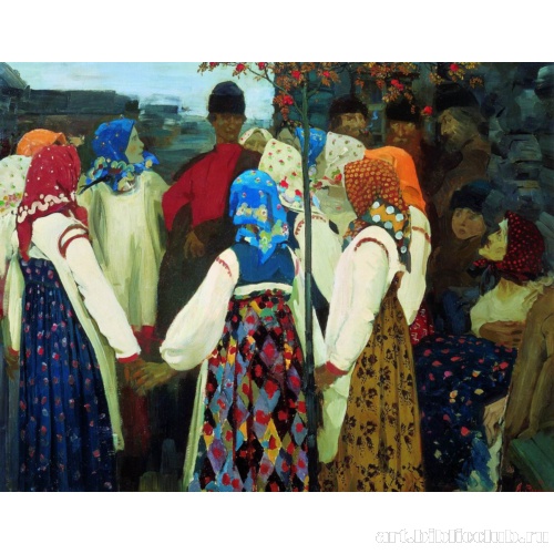 Втерся парень в хоровод...