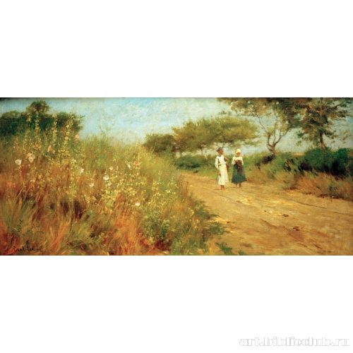 Дорога с диким алтеем