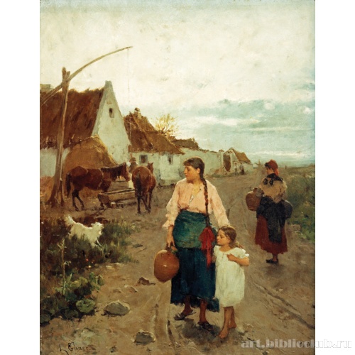 На краю деревни