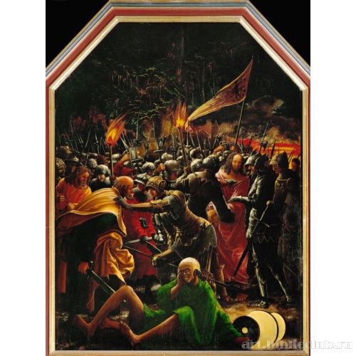 Алтарь св. Себастьяна. Взятие Христа под стражу