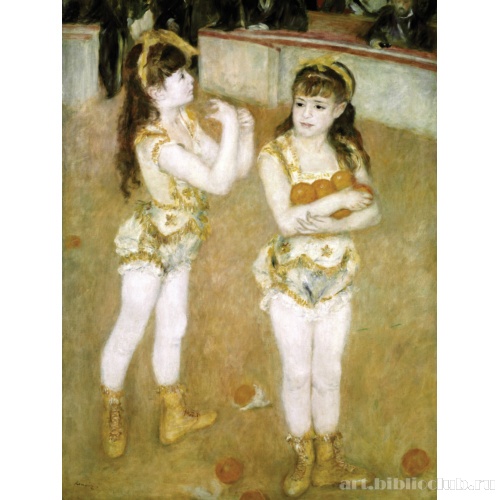 Акробаты в цирке Фернандо (Франциска и Ангелина Вартенберг)