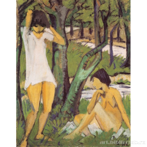 Девушка в рубашке