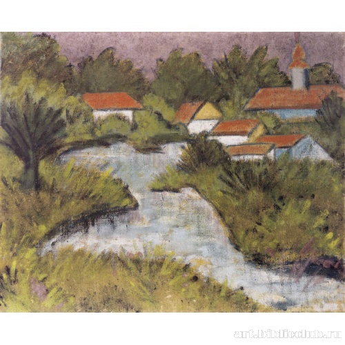 Красные крыши