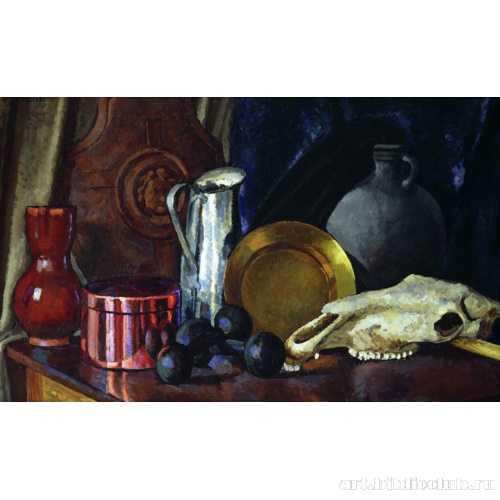 Натюрморт с лошадиным черепом