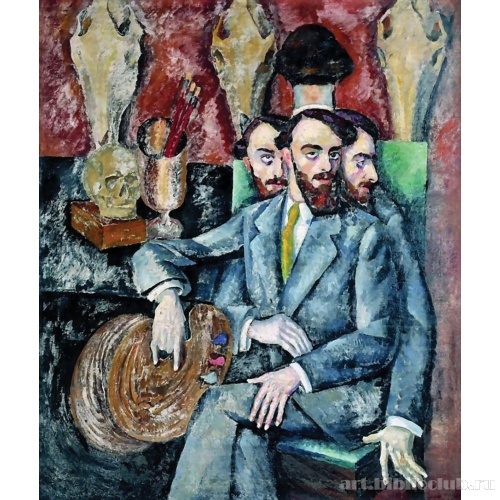 Портрет художника А.И. Мильмана