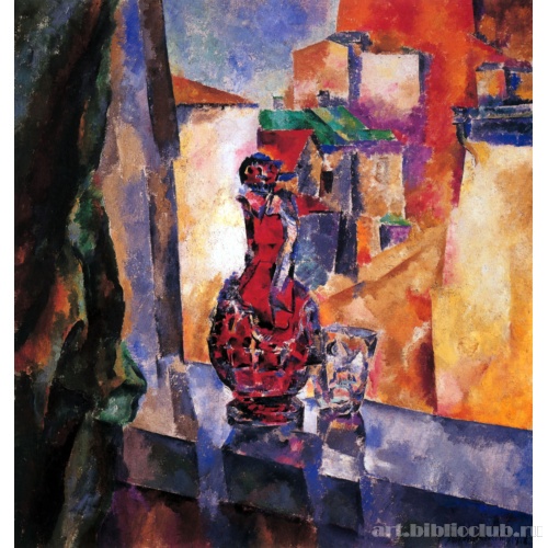 Натюрморт с красным кувшином