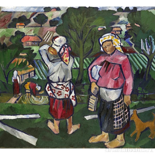 Мытье холста