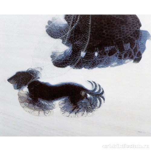 Динамизм собаки на поводке