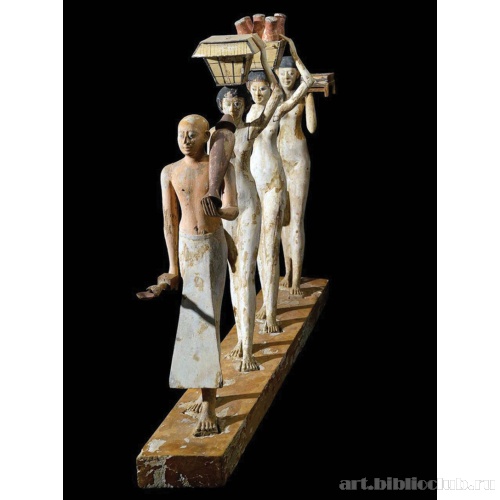 Модель процессии несущих жертвоприношения («Берша-процессия»)