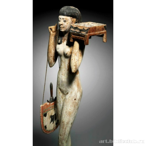 Модель процессии несущих жертвоприношения («Берша-процессия»). Фрагмент