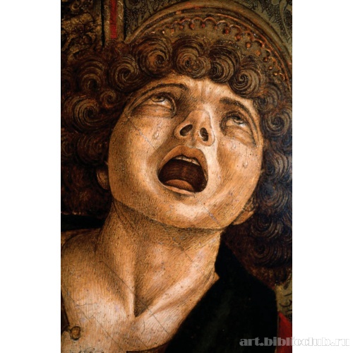 Оплакивание умершего Христа. Фрагмент