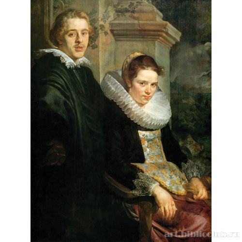 Портрет молодой супружеской четы