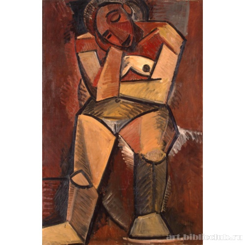 Сидящая женщина