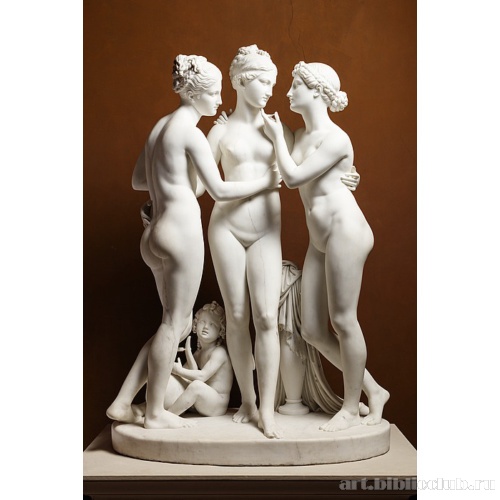 Три грации и купидон