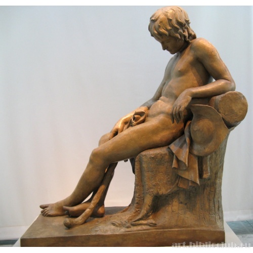 Спящий мальчик-пастух