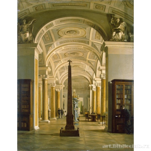 Перспективный вид Эрмитажной библиотеки